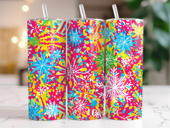 20Oz Christmas Snowflake Tumbler Wrap Review