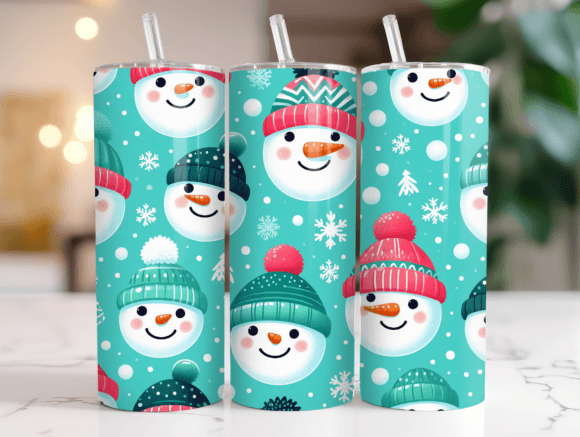 20OZ Snowman Christmas Wrap Tumbler Review