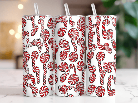 Candy Cane Peppermint Tumbler Wrap Review