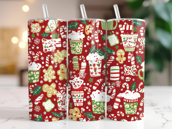 Christmas Cookies Hot Cocoa Tumbler Wrap Review