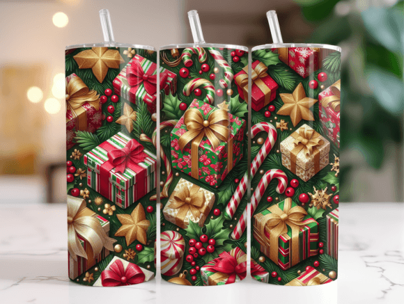 Christmas Gifts Wrapping Tumbler Wrap Review