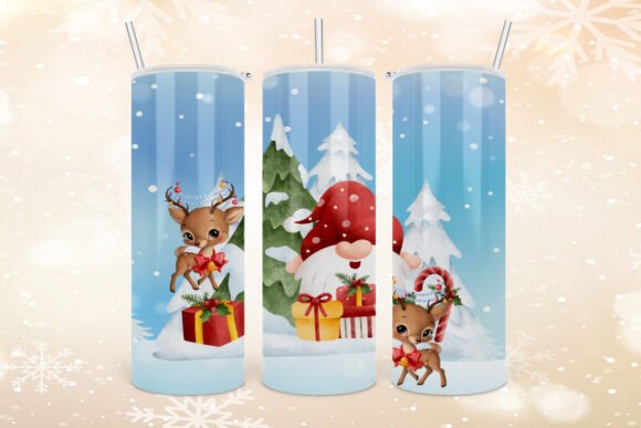 Christmas Tumbler Wraps Digital Download Review