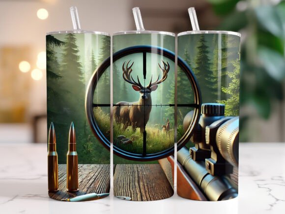Deer Hunting Tumbler Wrap Design Review