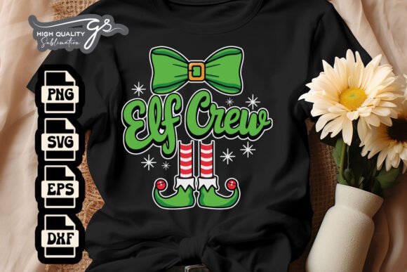 Elf Crew Coquette Bow Xmas SVG Review