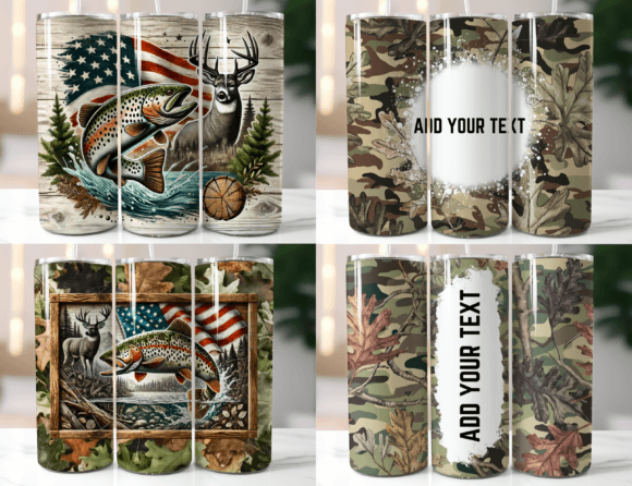 Fishing Hunting 20 Oz Wrap Bundle Review
