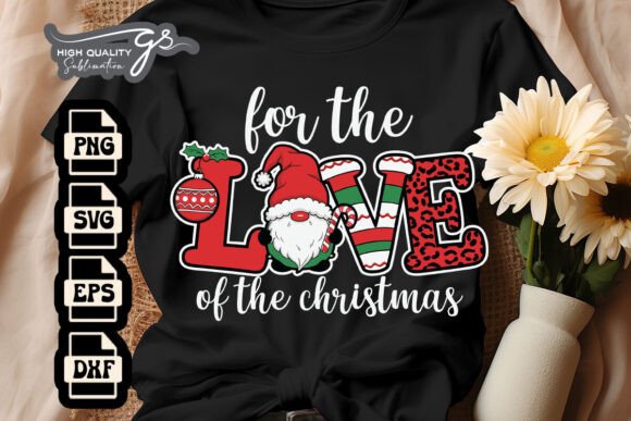 For the Love of the Xmas Gnome SVG