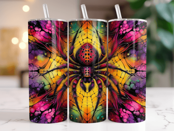 Goliath Spider Web Dark Art Tumbler Wrap Review
