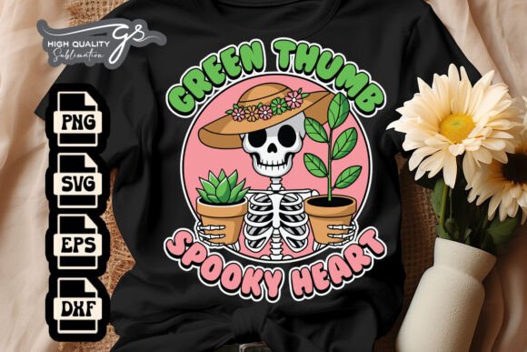 Green Thumb Spooky Heart SVG Review