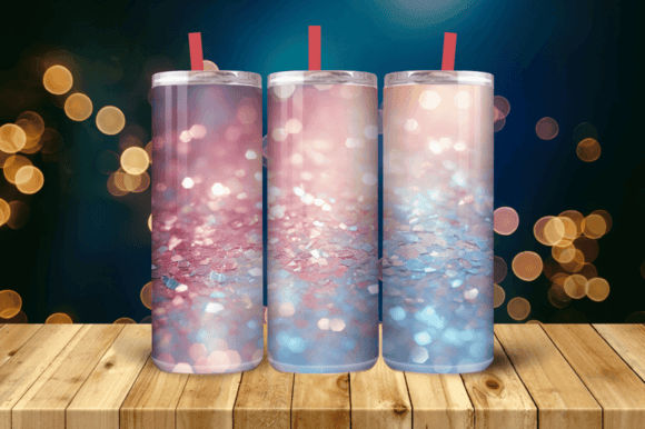 Iridescent Holo Glitter Tumbler Wrap Review