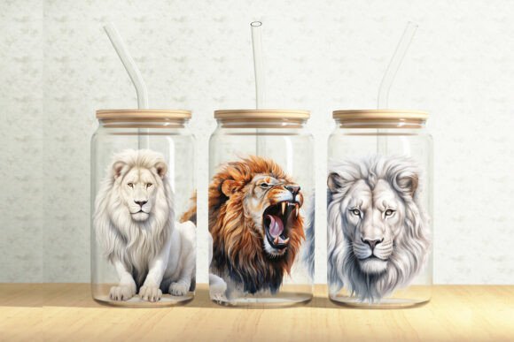 Lions 16oz Glass Can Tumbler Wrap Embroidery Review