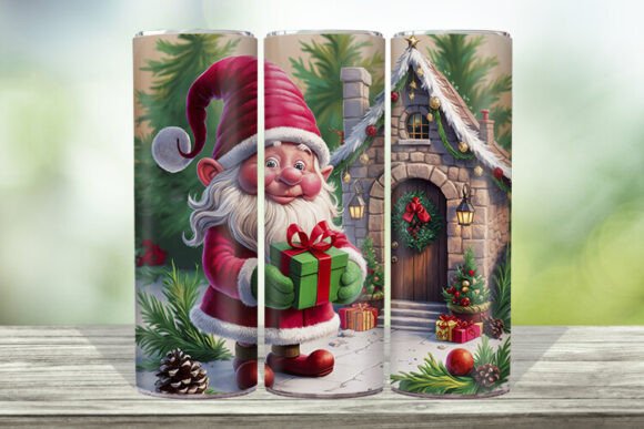 Tumbler Wrap Gnome with Gifts 1 Review