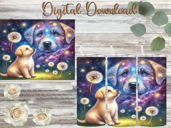 Yellow Labrador Dandelion Mama Dog Embroidery Review
